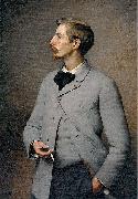 Charles Sprague Pearce Portrait of Paul Wayland Bartlett oil on canvas